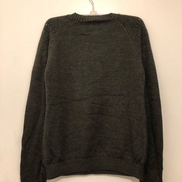 Stussy Girls SSole Sweater (New) – Charcoal - Picture 5 of 8